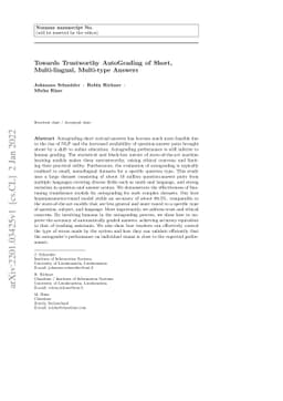 Towards Trustworthy AutoGrading of Short, Multi-lingual, Multi-type
  Answers