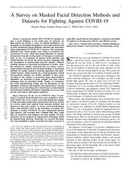 A Survey on Masked Facial Detection Methods and Datasets for Fighting
  Against COVID-19