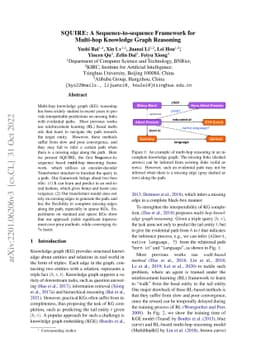 SQUIRE: A Sequence-to-sequence Framework for Multi-hop Knowledge Graph
  Reasoning