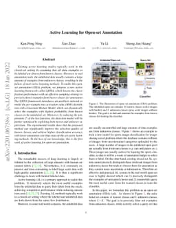 Active Learning for Open-set Annotation