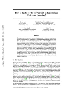 How to Backdoor HyperNetwork in Personalized Federated Learning?