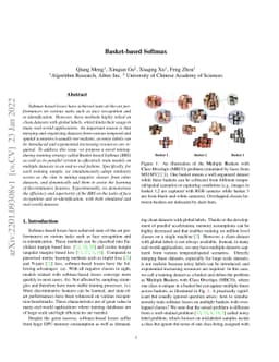 Basket-based Softmax