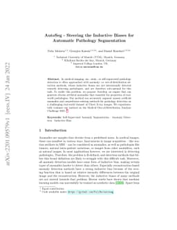AutoSeg -- Steering the Inductive Biases for Automatic Pathology
  Segmentation