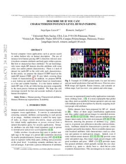 Describe me if you can! Characterized Instance-level Human Parsing