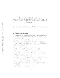 STOPS: Short-Term-based Volatility-controlled Policy Search and its
  Global Convergence