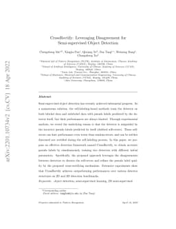 CrossRectify: Leveraging Disagreement for Semi-supervised Object
  Detection