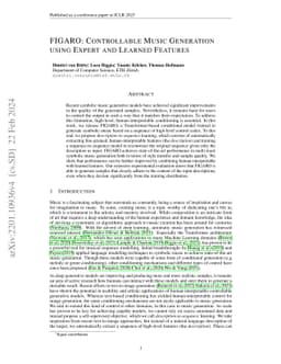 FIGARO: Generating Symbolic Music with Fine-Grained Artistic Control
