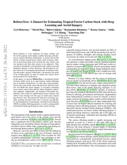 ReforesTree: A Dataset for Estimating Tropical Forest Carbon Stock with
  Deep Learning and Aerial Imagery