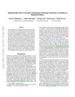 Ranking Info Noise Contrastive Estimation: Boosting Contrastive Learning
  via Ranked Positives