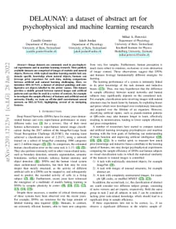 DELAUNAY: a dataset of abstract art for psychophysical and machine
  learning research