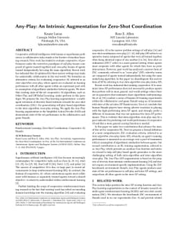 Any-Play: An Intrinsic Augmentation for Zero-Shot Coordination