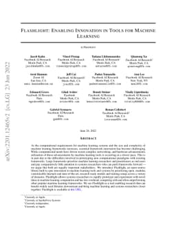 Flashlight: Enabling Innovation in Tools for Machine Learning