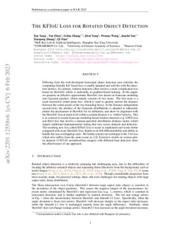 The KFIoU Loss for Rotated Object Detection