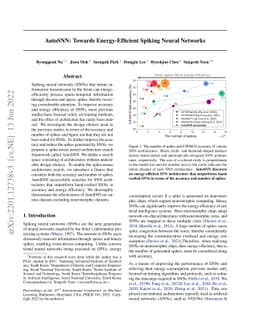 AutoSNN: Towards Energy-Efficient Spiking Neural Networks