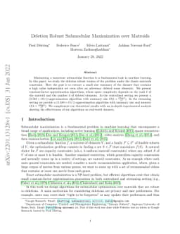 Deletion Robust Submodular Maximization over Matroids