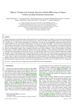 StRegA: Unsupervised Anomaly Detection in Brain MRIs using a Compact
  Context-encoding Variational Autoencoder