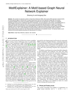 MotifExplainer: a Motif-based Graph Neural Network Explainer