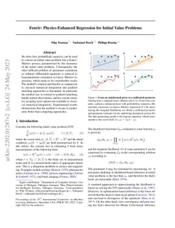Fenrir: Physics-Enhanced Regression for Initial Value Problems