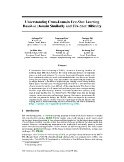 Understanding Cross-Domain Few-Shot Learning Based on Domain Similarity
  and Few-Shot Difficulty