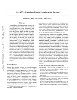 GALAXY: Graph-based Active Learning at the Extreme