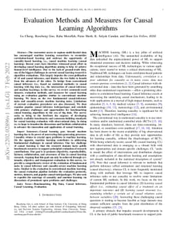 Evaluation Methods and Measures for Causal Learning Algorithms
