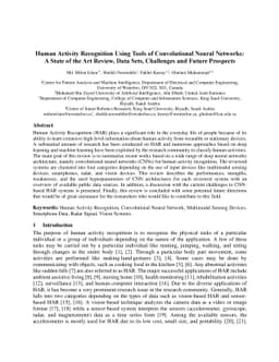 Human Activity Recognition Using Tools of Convolutional Neural Networks:
  A State of the Art Review, Data Sets, Challenges and Future Prospects
