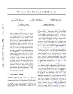 Grassmann Stein Variational Gradient Descent