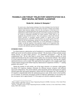 Feasible Low-thrust Trajectory Identification via a Deep Neural Network
  Classifier