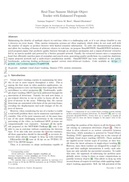 Real-Time Siamese Multiple Object Tracker with Enhanced Proposals