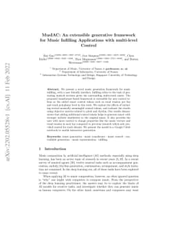 MusIAC: An extensible generative framework for Music Infilling
  Applications with multi-level Control