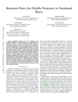 Bernstein Flows for Flexible Posteriors in Variational Bayes
