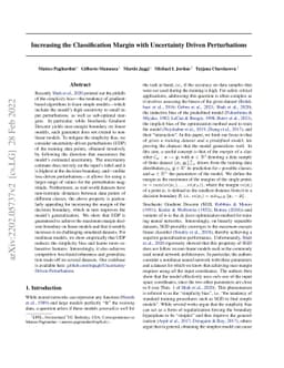 Improving Generalization via Uncertainty Driven Perturbations