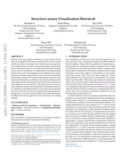 Structure-aware Visualization Retrieval