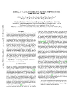 Partially Fake Audio Detection by Self-attention-based Fake Span
  Discovery