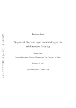 Sequential Bayesian experimental designs via reinforcement learning