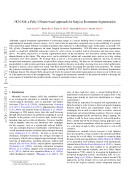 FUN-SIS: a Fully UNsupervised approach for Surgical Instrument
  Segmentation