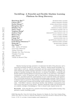 TorchDrug: A Powerful and Flexible Machine Learning Platform for Drug
  Discovery