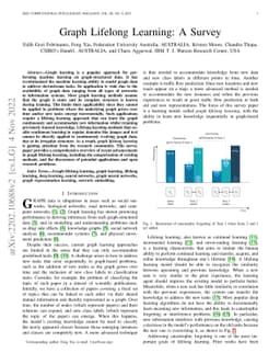Graph Lifelong Learning: A Survey