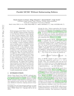 Parallel MCMC Without Embarrassing Failures