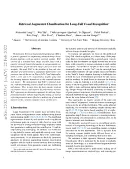 Retrieval Augmented Classification for Long-Tail Visual Recognition