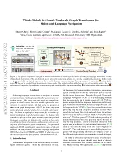 Think Global, Act Local: Dual-scale Graph Transformer for
  Vision-and-Language Navigation