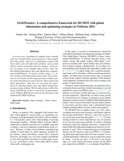 GIAOTracker: A comprehensive framework for MCMOT with global information
  and optimizing strategies in VisDrone 2021