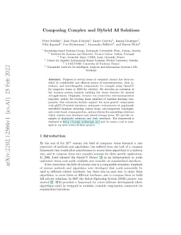 Composing Complex and Hybrid AI Solutions
