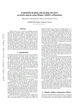 Explainable deepfake and spoofing detection: an attack analysis using
  SHapley Additive exPlanations