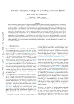 The Causal Marginal Polytope for Bounding Treatment Effects