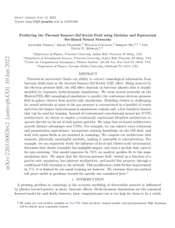 Predicting the Thermal Sunyaev-Zel'dovich Field using Modular and
  Equivariant Set-Based Neural Networks
