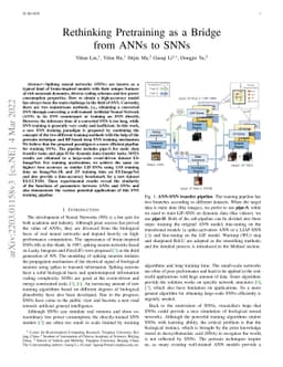 Rethinking Pretraining as a Bridge from ANNs to SNNs