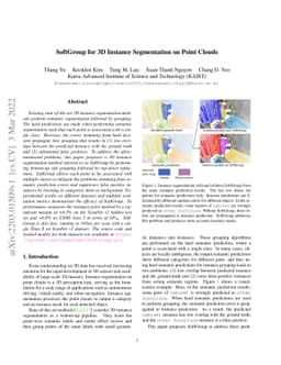 SoftGroup for 3D Instance Segmentation on Point Clouds