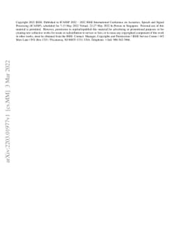 Audio-Visual Object Classification for Human-Robot Collaboration