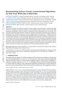Benchmarking Instance-Centric Counterfactual Algorithms for XAI: From
  White Box to Black Box